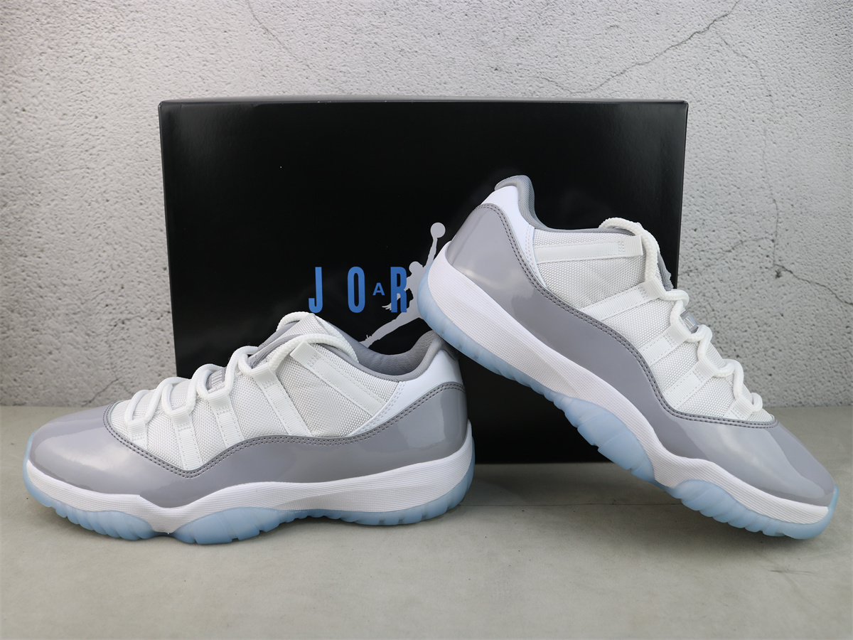 LJR Batch Air Jordan 11 Retro Low Cement Grey AV2187-140